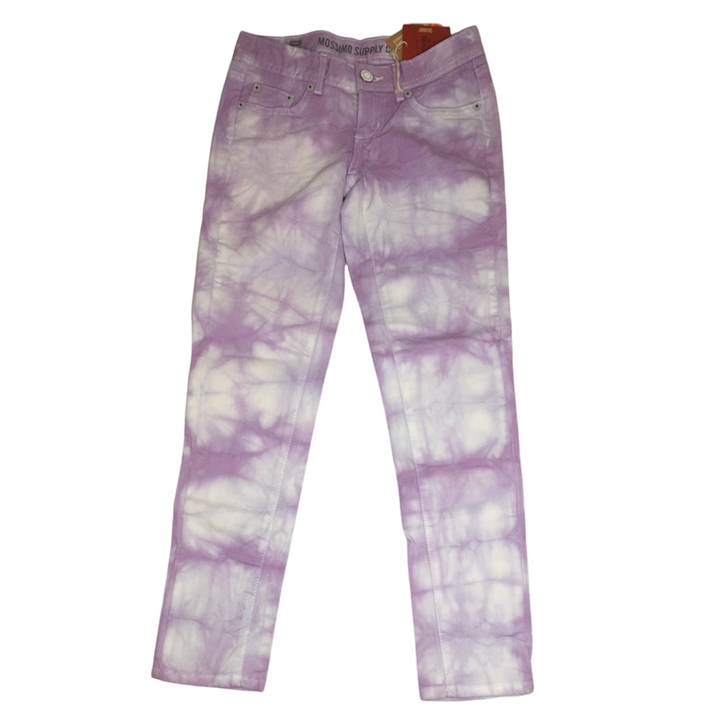 Mossimo Supply Co. Women´s Skinny Jambe Moulante Denim Jeans Violet, Size 1